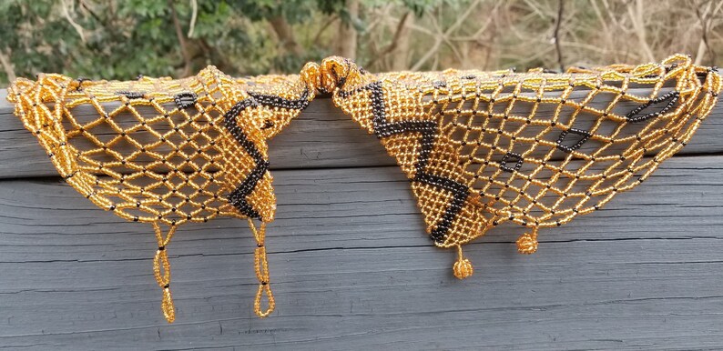 Gold /& Black Body Necklace
