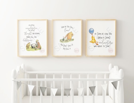 vintage winnie the pooh nursery
