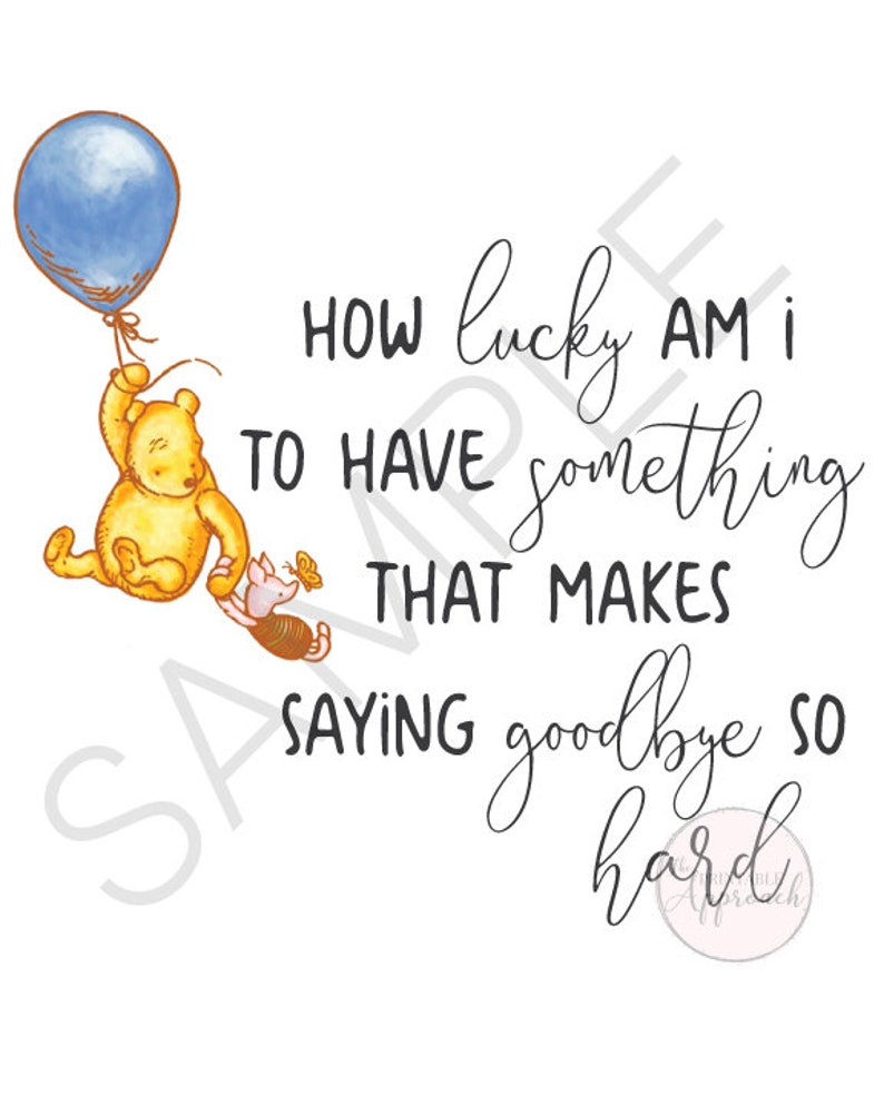 Winnie The Pooh How Lucky I Am Quote / Items similar to Winnie the Pooh Vinyl Wall Quote Wall Winnie The Pooh How Lucky I Am Quote / Items similar to Winnie the Pooh Vinyl Wall Quote Wall
