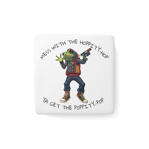 Hoppity-Hop Frog Magnet