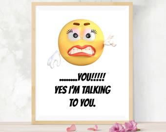 man cave decor funny emoji printable art funny quotes ladies funny emoji quotes