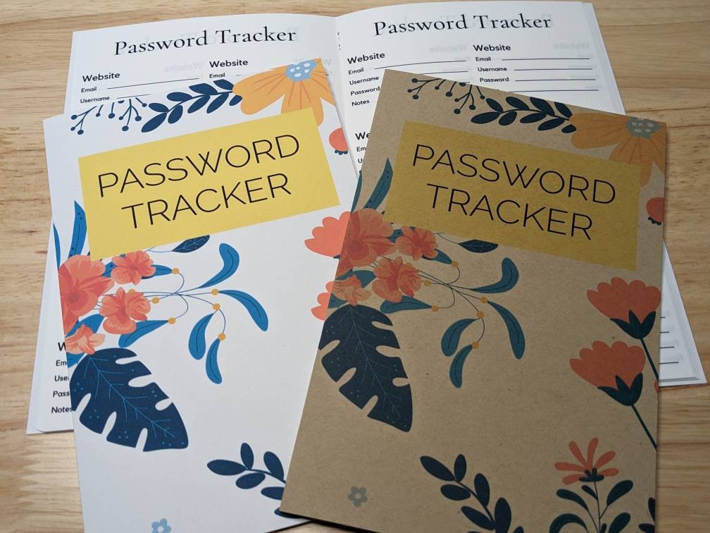 Popular password tracker options