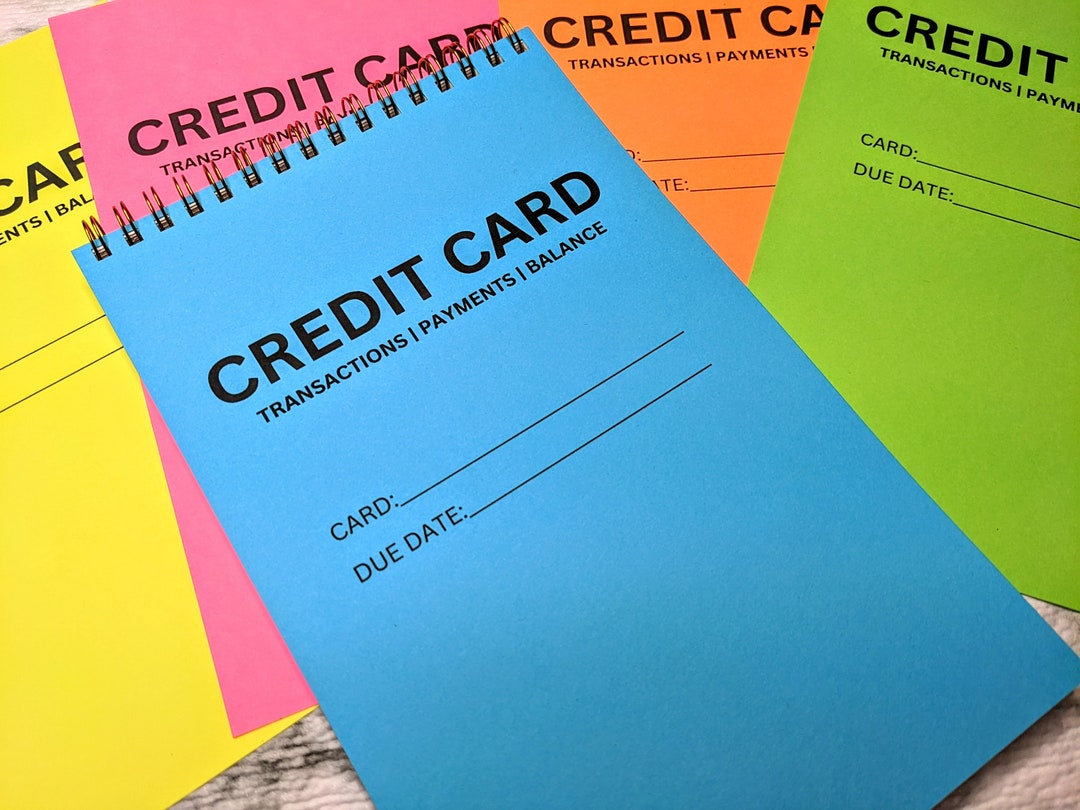 Monthly Credit Card Spending Transaction Logbook Neon Planners monthly-credit-card-spending-transaction-logbook-neon-planners