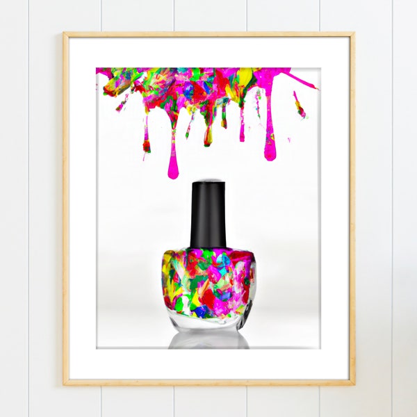 Nail Polish Bottle - Etsy