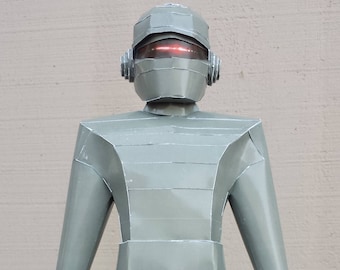 Retro Gort Wind Up Tin Robot Toy The Day The Earth Stood Still Iconic Classic Science Fiction Movie Character With Original Box Packaging