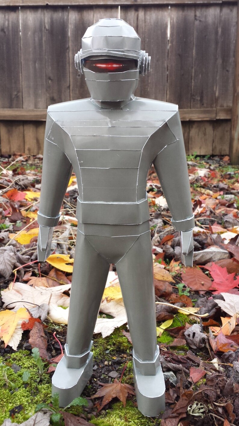 Gort D.I.Y. The Day the Earth Stood Still Papermodel image 8