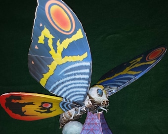 Mothra Papercraft DIY