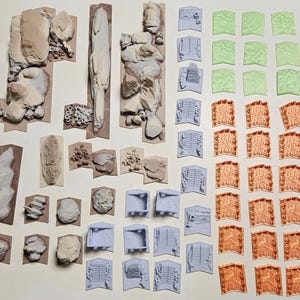 Thunder Road Vendetta 3d Printed Terrain Tiles Set 73 pieces!!!