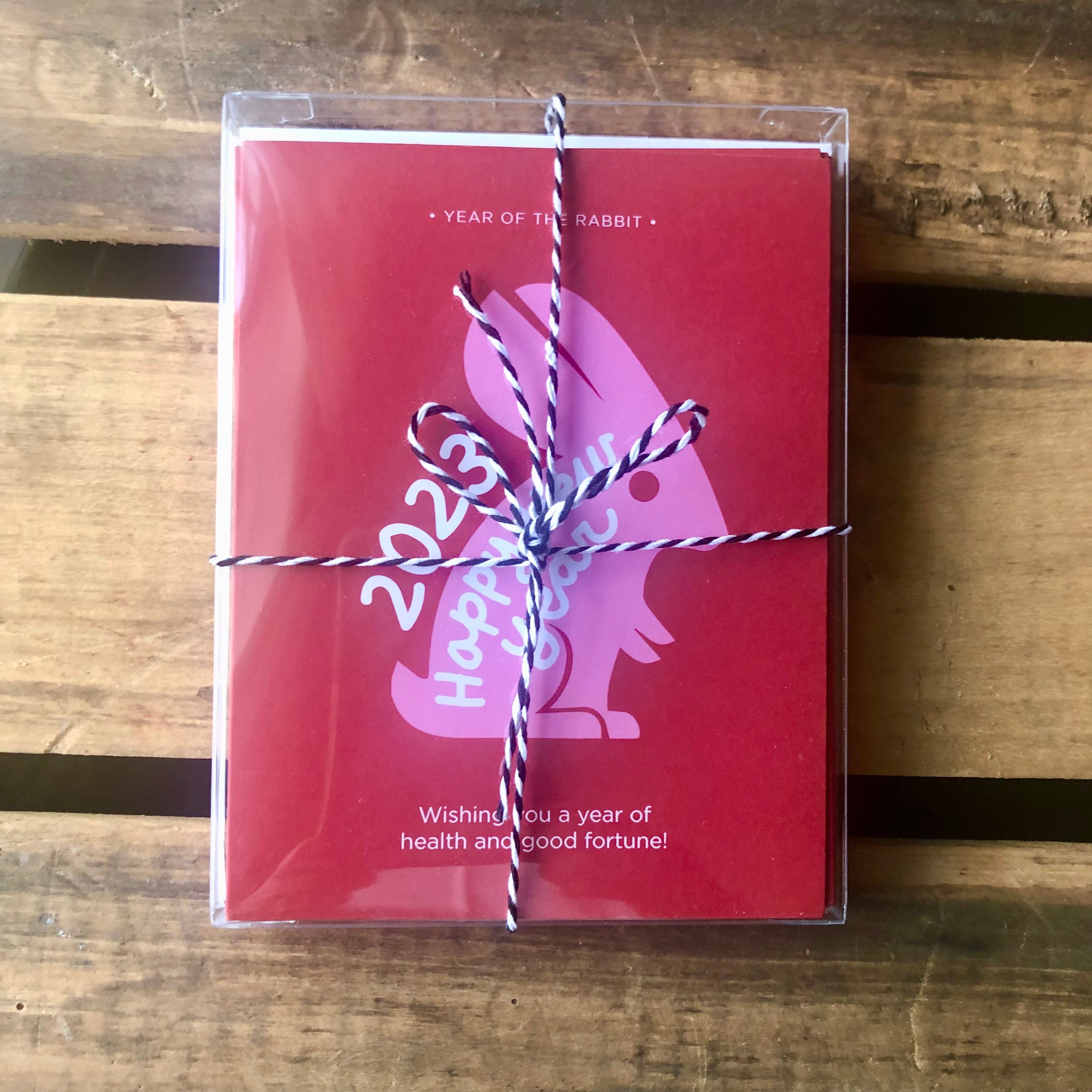 Year of the Rabbit Box Set8 Pack Lunar New Year 4.25 X 5.5 Etsy