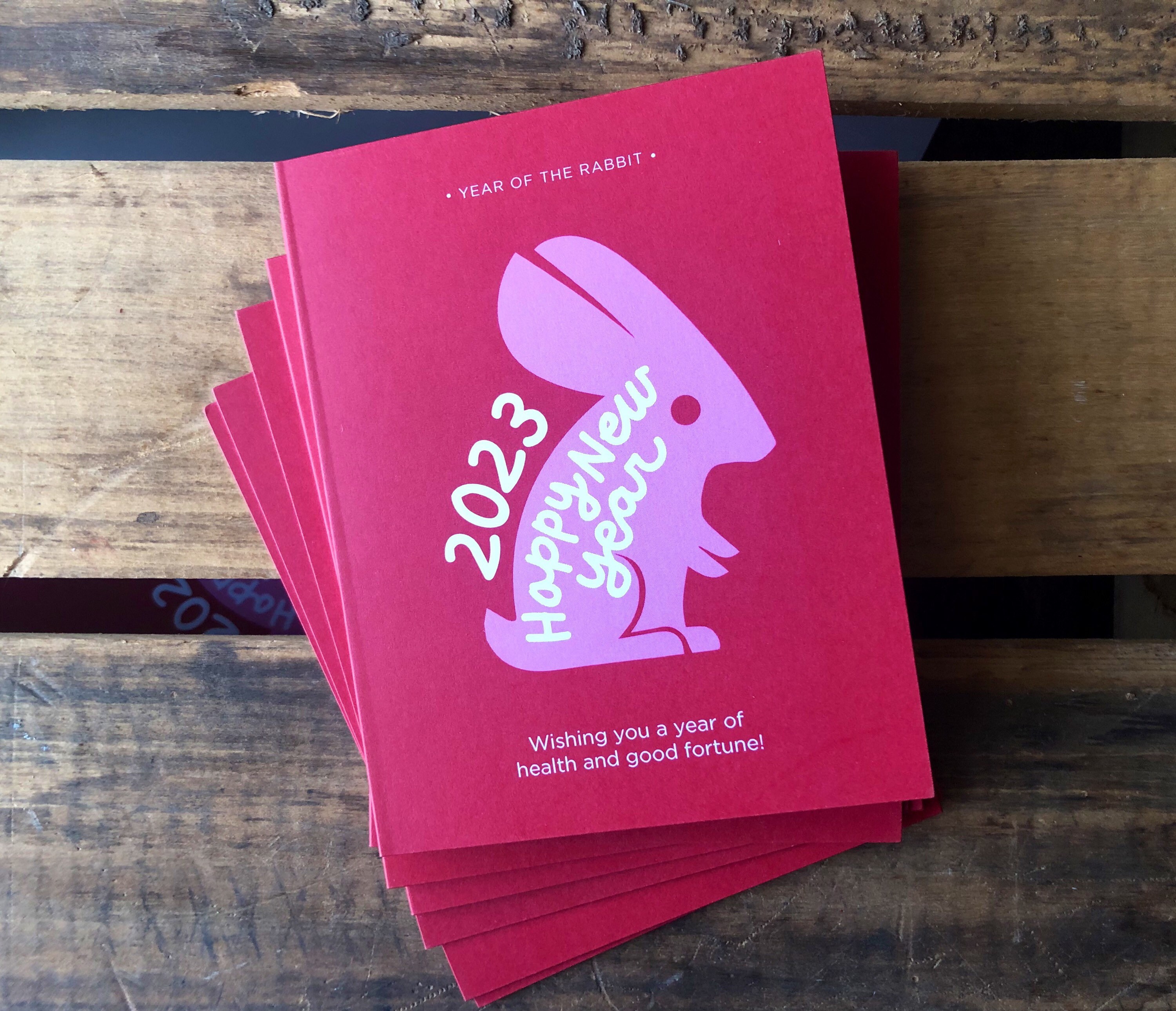 Year of the Rabbit Box Set8 Pack Lunar New Year 4.25 X 5.5 Etsy