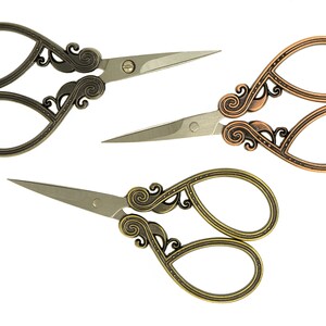 Sceptre Scissors | Intricate Scissors Ideal for Embroidery, Sewing, Knitting, Crochet, Needlepoint