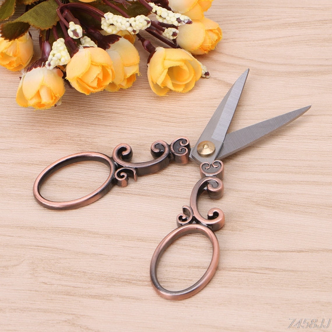 Antique Style Embroidery Scissors Vintage Scissors Cute Etsy UK