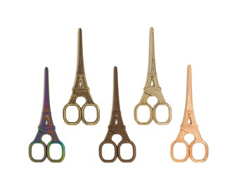 French Craft Scissors - Vintage Style Eiffel Tower Scissors Perfect for Craft Use