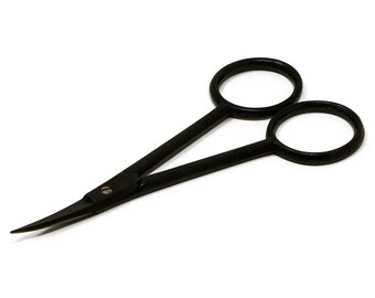 Waste Knot Scissors | Curved Blade Scissors Ideal for Sewing, Embroidery and Lacemaking