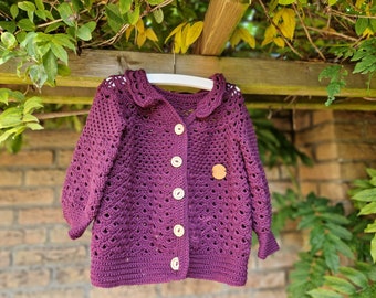 Purple toddlervest Autumn