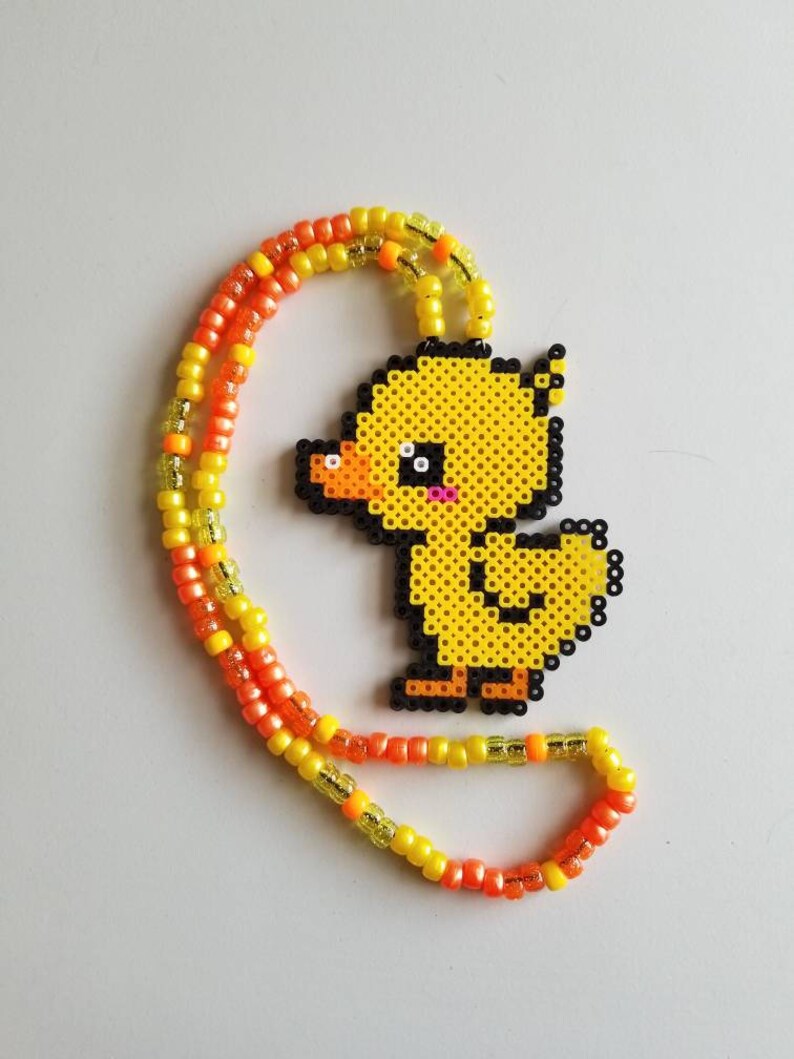 Duck Perler | Etsy
