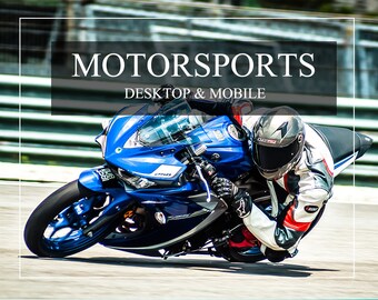 Motorsports Lightroom Preset for Mobile & Desktop, Great for Blogger, Photography, Instagram and all People who Love Great Pictures