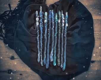 Seawitch Wands, seawitch, wand, MerWitch, ritual wand, altar wand, magic wand, wands