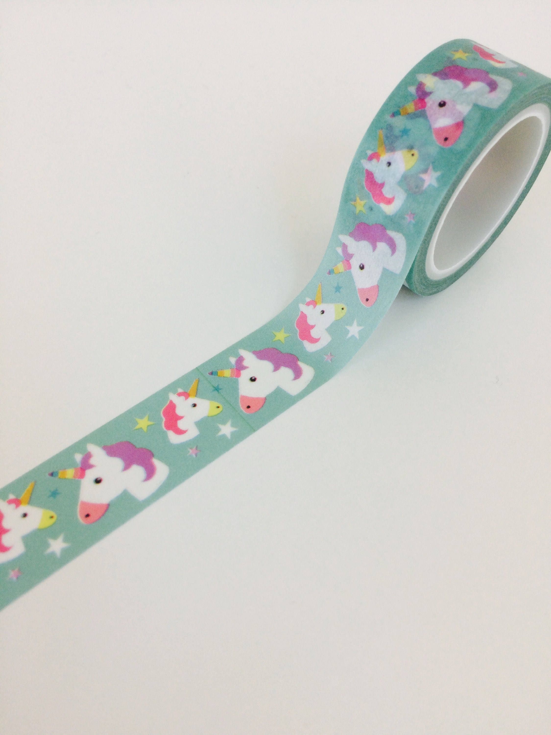Pretty Unicorn Washi Tape | Etsy UK