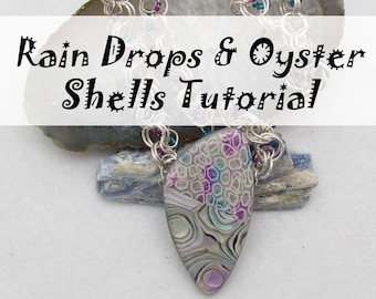 Rain Drops and Oyster Shells Necklace Video Tutorial
