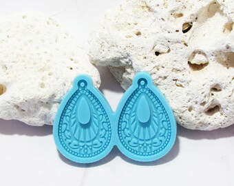 Textured Earring Mold (8)