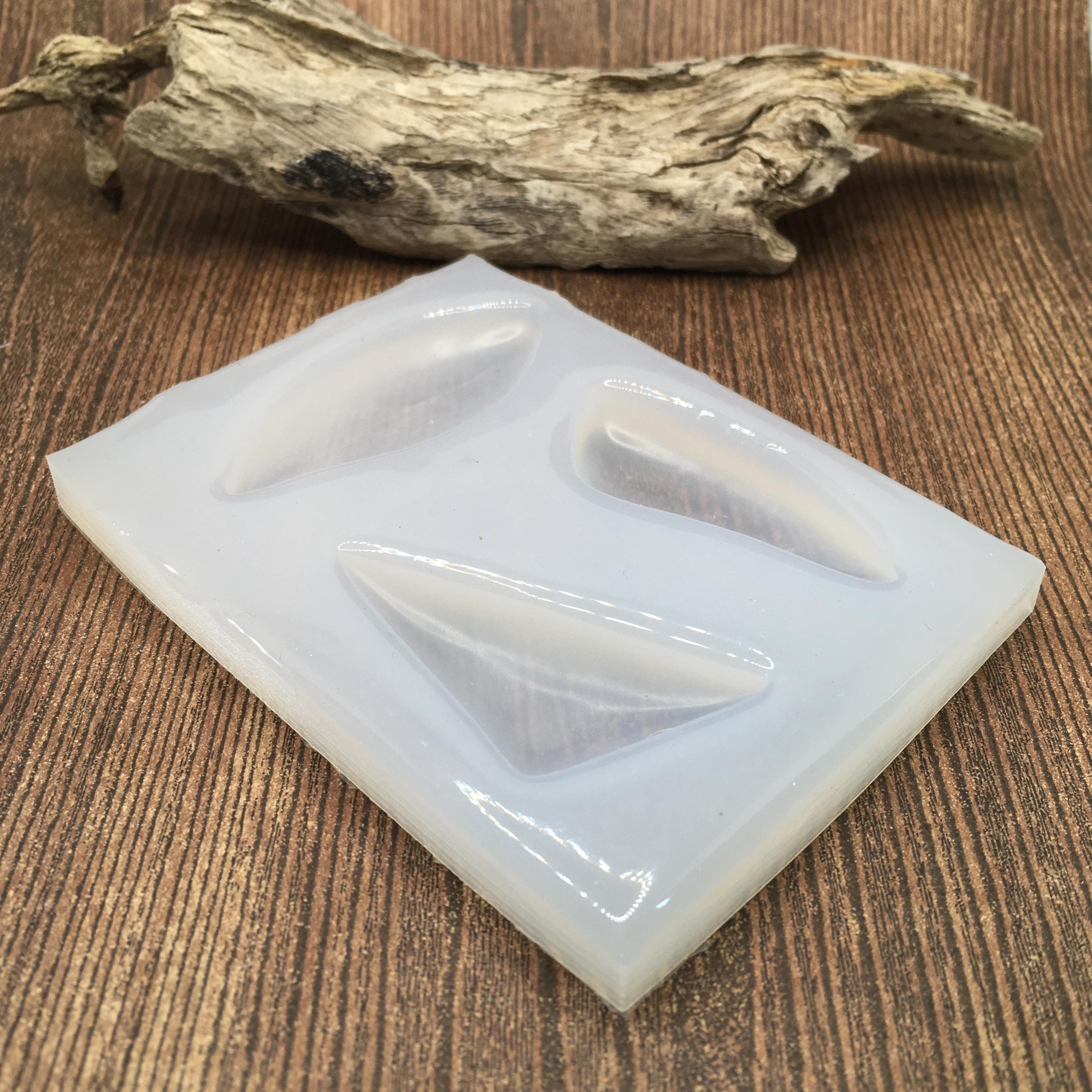 Silicone Cabochon Combo Mold - Irregular Drop Shapes