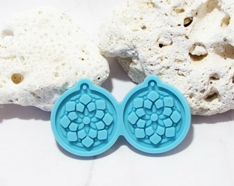 Textured Earring Mold (6)