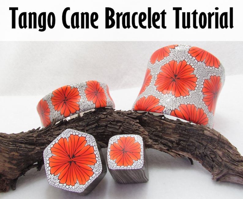 Tango Cane Polymer Clay Bracelet Tutorial Tango Cane Polymer Clay Bracelet Tutorial