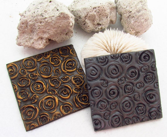 Polymer Clay Texture Mat Clay Texture Polymer Clay Mat Clay Mat Polymer  Clay Stamp 18. Silicone Texture secret Message 