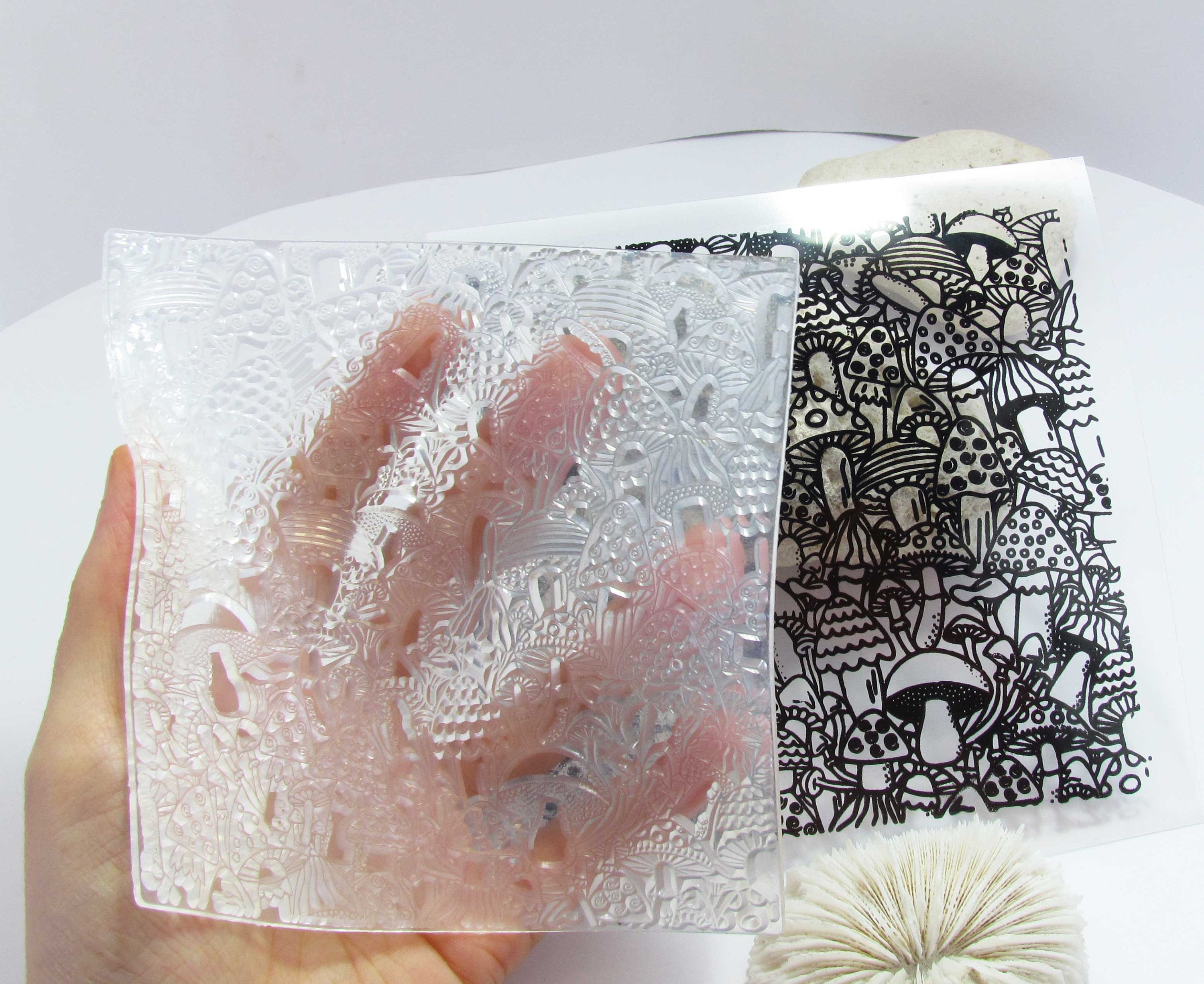 Polymer Clay Texture Mat Clay Texture Polymer Clay Mat Etsy Australia