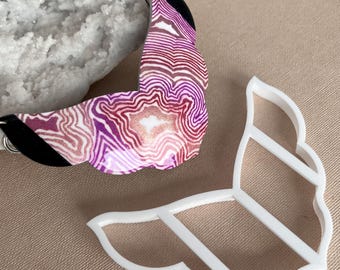 Clay Collar Cutter - Moroccan Bib Cutter #2 - Use it to create statement necklaces from clay