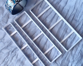 Polymer Clay Bracelet Cutters - Rectangle Shape - Use to create bracelets or bookmarks - Jessama Design Rectangle Cutter
