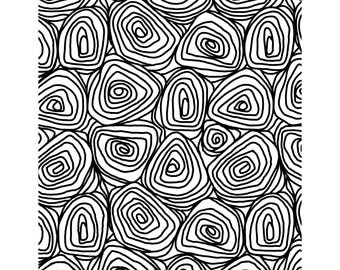 Polymer Clay Silkscreen (Aged Paint Crackle) Jessama Design