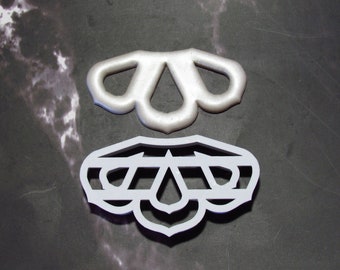 Fimo Form Ausstecher | Ton Zubehör | scharfer Formschneider | Form Ausstecher | Ausstechform Kragenschneider |Blumiger marokkanischer Kragenschneider