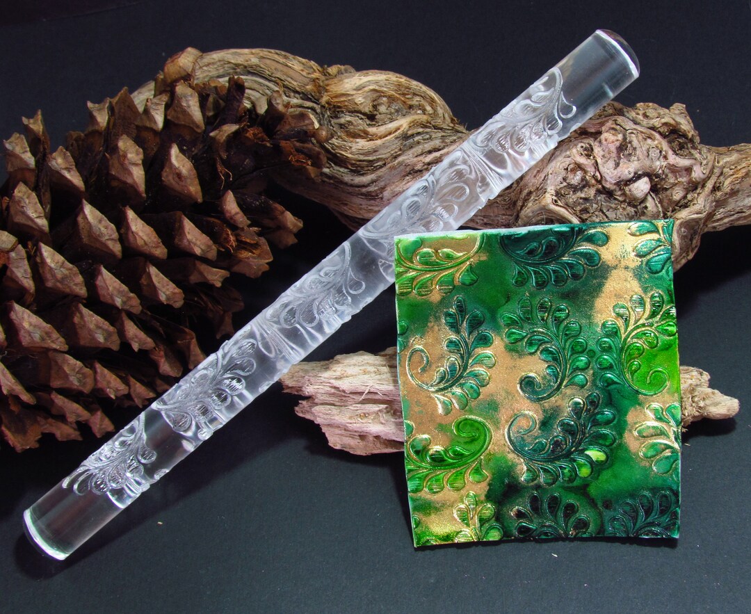 Polymer Clay Texture Mat Clay Texture Roller Stamp Roller Clay Mat