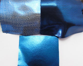 8 Sheets of Metal Foil - Sapphire Metal Leaf Sheets
