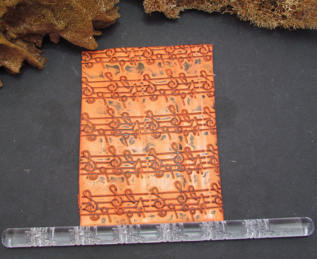 Polymer Clay Texture Mat Clay Texture Roller Stamp Roller Etsy