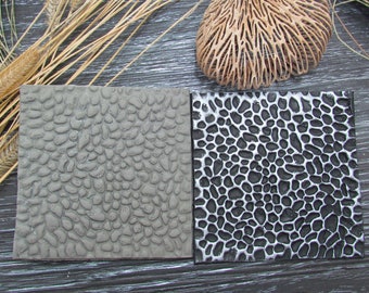 Polymer clay texture mat | clay texture | polymer clay mat | clay mat | polymer clay stamp |  Moss Polymer Clay Texture Stamp