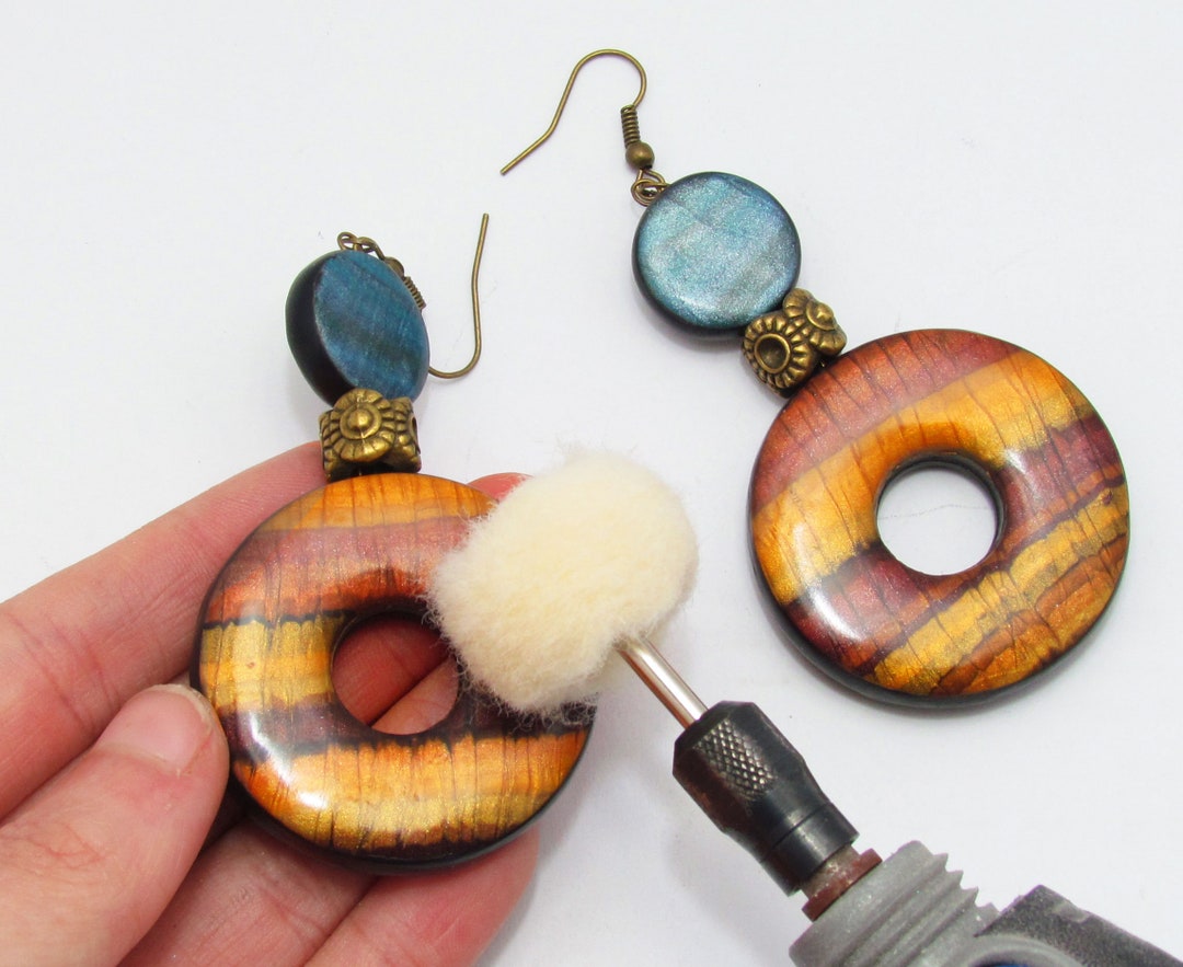 Rotary Tool Buffing Wheel for Polymer Clay Etsy