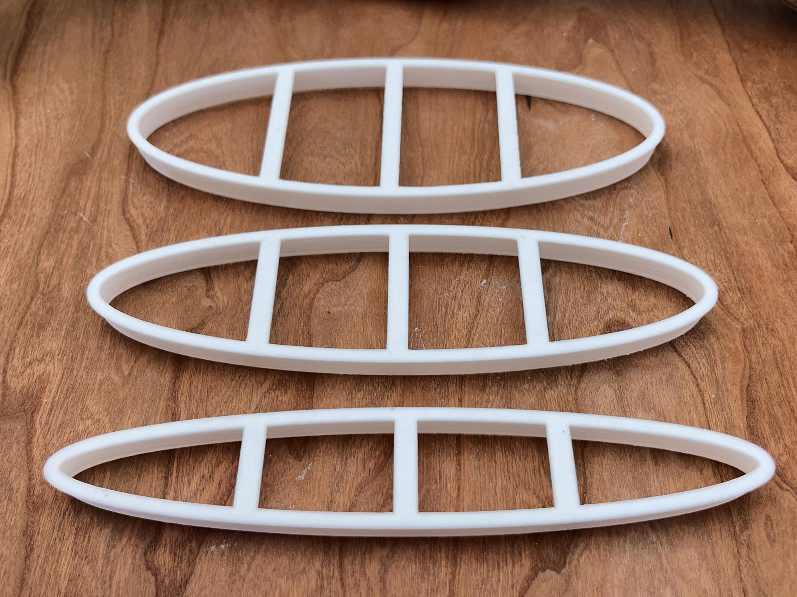 Polymer Clay Bracelet Cutters - Long Oval Shape - Use to Create Bangles ...