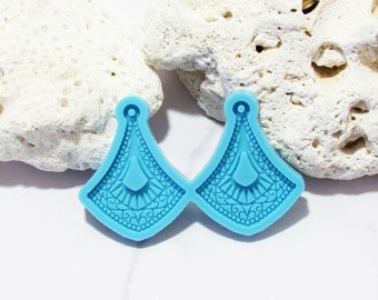 Textured Earring Mold (9)