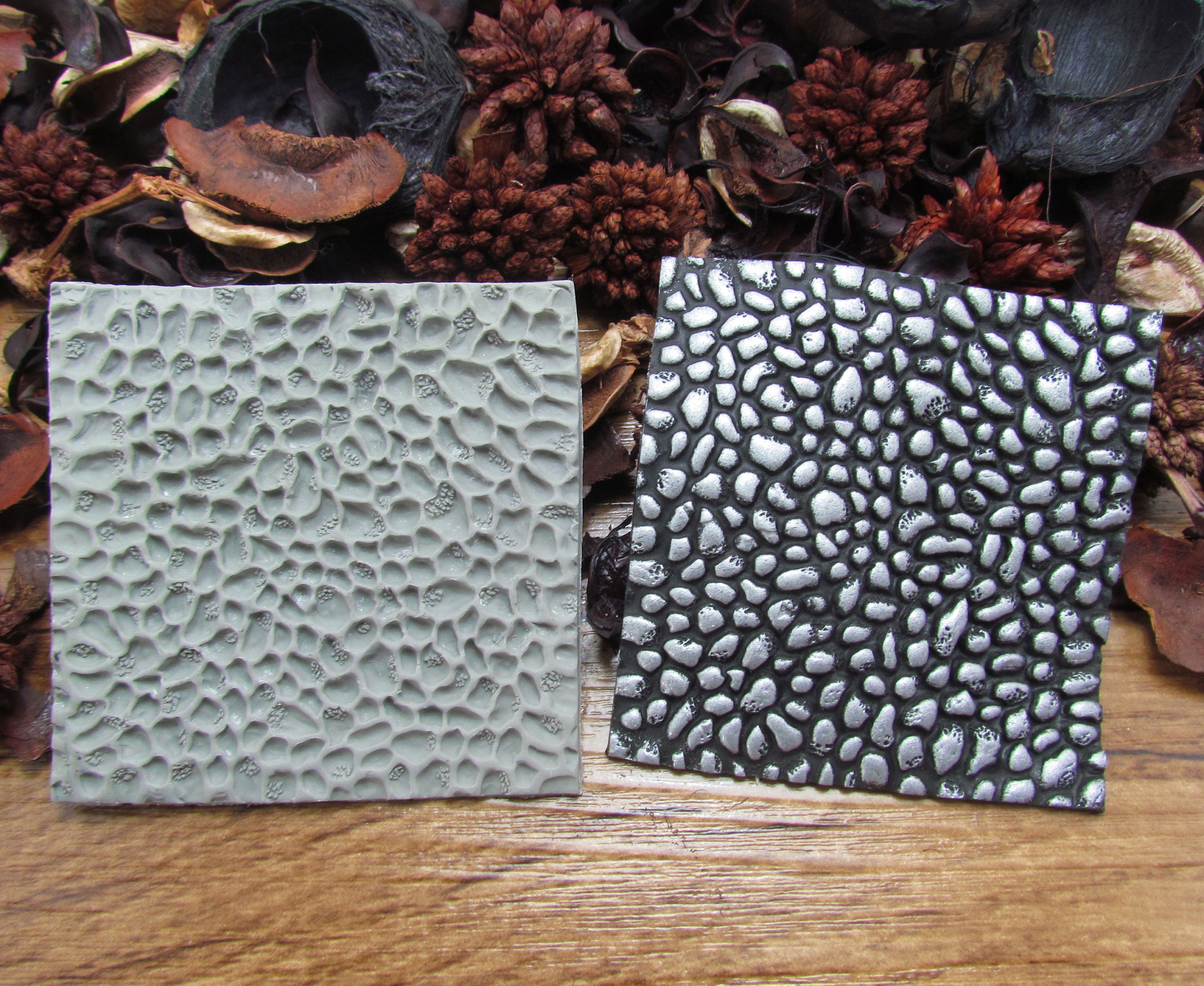 Polymer Clay Texture Mat Clay Texture Polymer Clay Mat Clay Mat Polymer Clay  Texture Pebble Polymer Clay Texture Stamp 