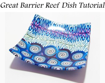 Great Barrier Reef Polymer Clay Dish Tutorial