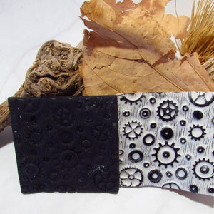 Polymer Clay Texture Mat Clay Texture Polymer Clay Mat Clay Mat Polymer  Clay Stamp 36. Silicone Texture mushroom Grove 