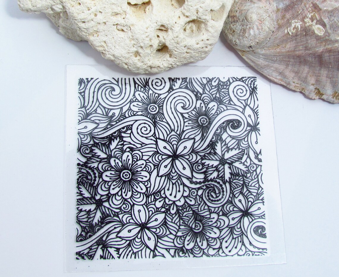 Polymer Clay Texture Mat Clay Texture Polymer Clay Mat Etsy