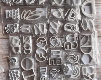 Gift Box - 99 Clay Cutters - 36 Cutter Sets - Polymer Clay Mixed Cutter Set Box