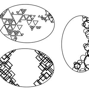 4. Polymer Clay Cutter Silkscreen (Geometric Doodles)