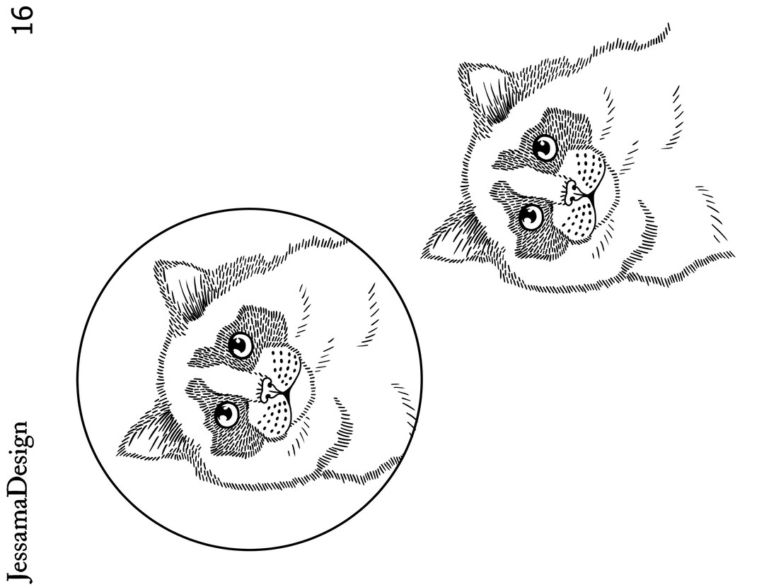 16. Polymer Clay Pet Portrait Silkscreen ragdoll Etsy