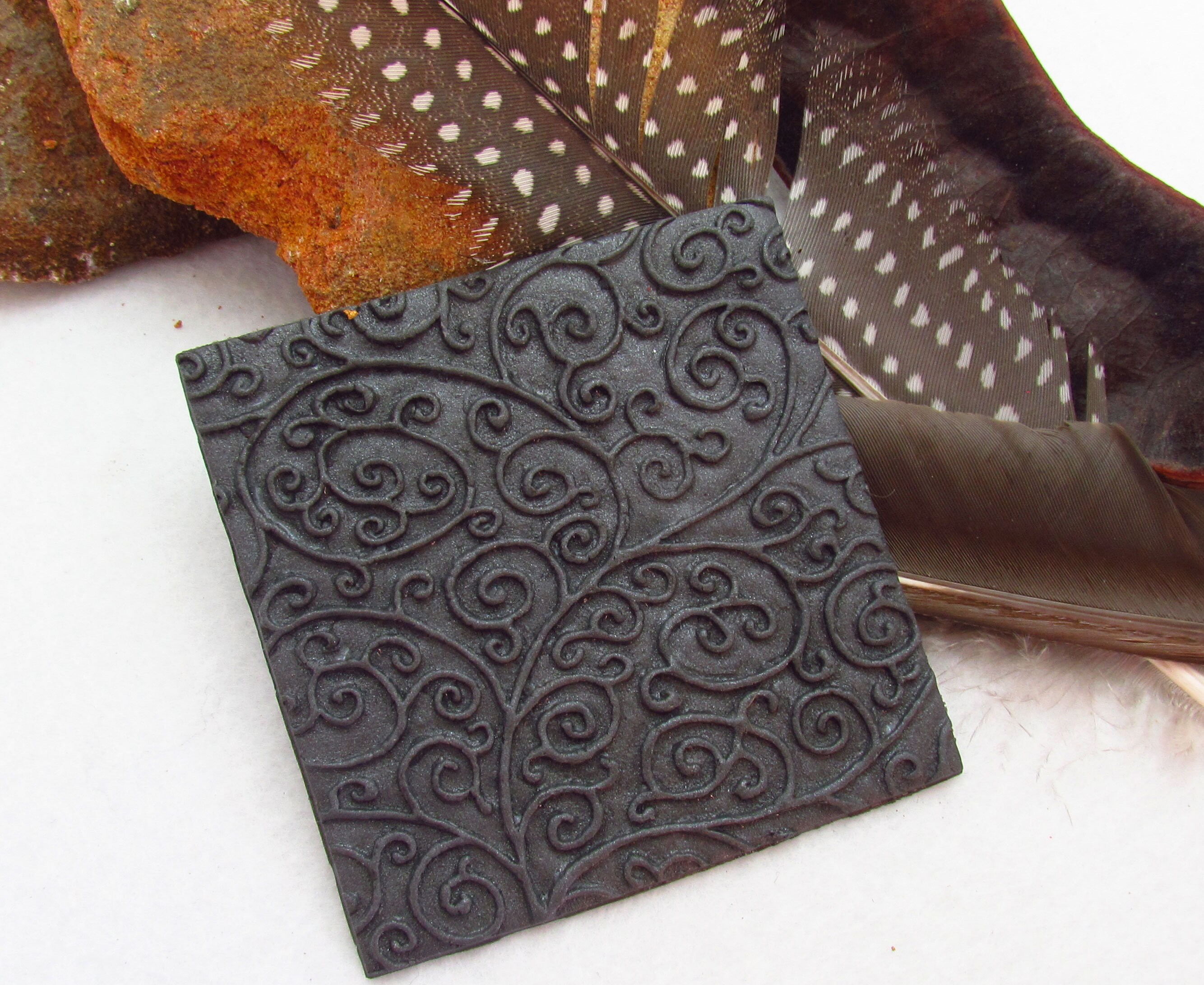 Polymer Clay Texture Mat Clay Mat Polymer Clay Mat Etsy