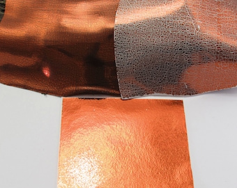 8 Sheets of Metal Foil - Copper Metal Leaf Sheets